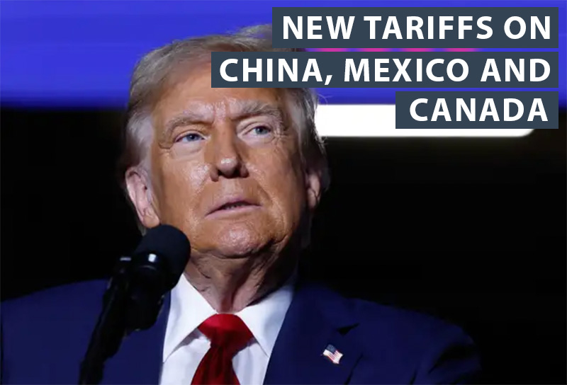 Trump New Tariffs on China Mexico and Canada