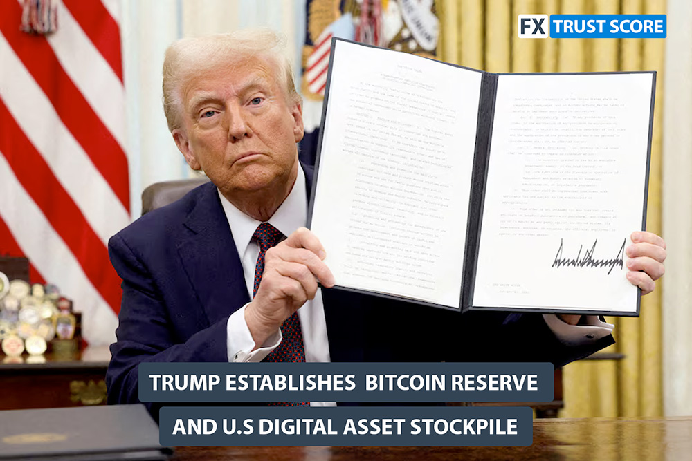 Trump creates bitcoin reserve and us digital asset stockpile